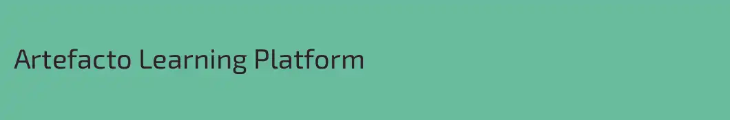 Artefacto Learning Platform 
